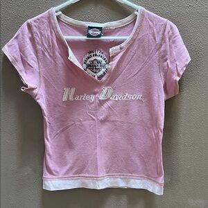 Harley-Davidson Light Pink Tee
